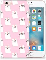 Bumper Hoesje Geschikt voor iPhone 6s Sleeping Cats