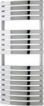 Handdoek radiator multirail tube on tube curved staal chroom 120x50cm 628 watt - Eastbrook Staverton