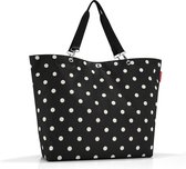 Reisenthel Shopper XL Strandtas Shopper - Maat XL - 35L - Mixed Dots Zwart