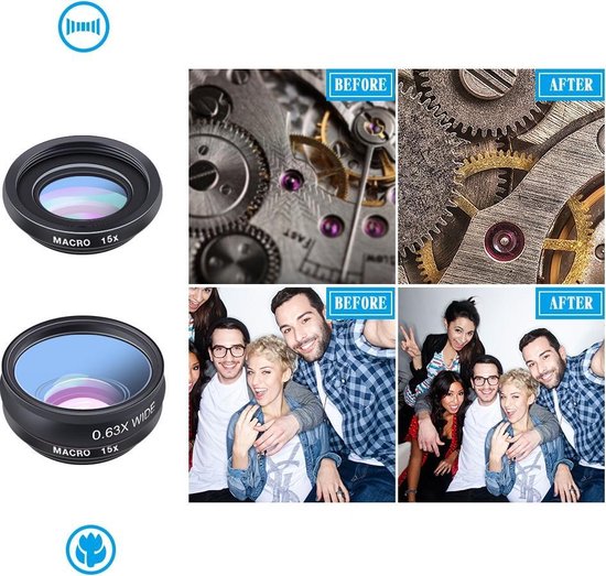 APEX Series 10 in 1 HD Telefoon Camera Lens Kit