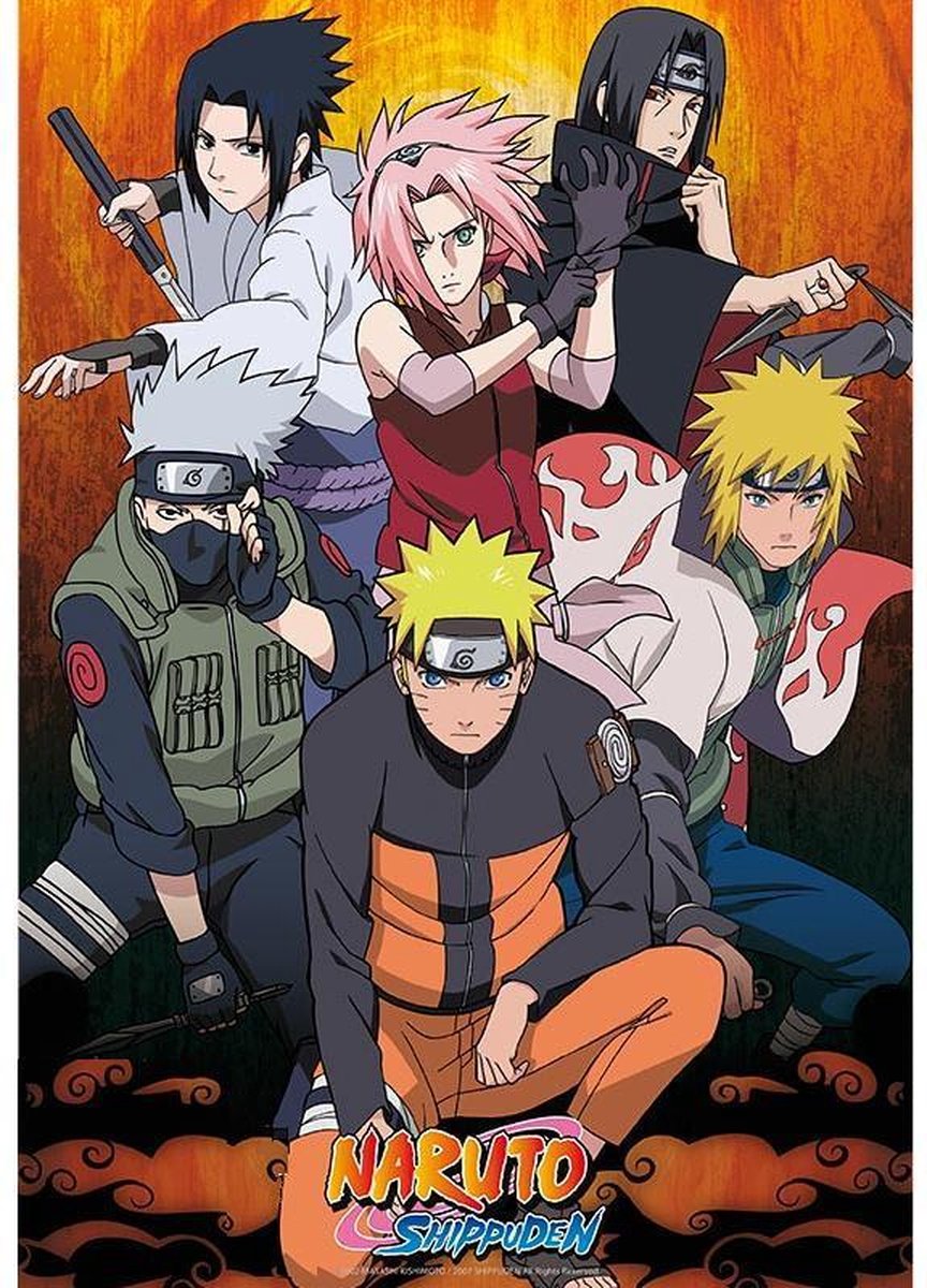 NARUTO SHIPPUDEN Poster Group (98x68)