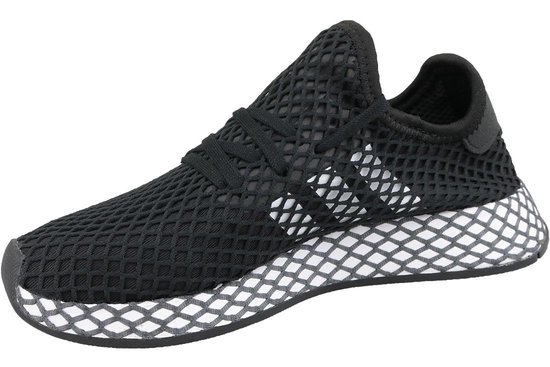 adidas Originals Deerupt Runner J CG6840, Vrouwen, Zwart, Sneakers maat: 38  2/3 EU | bol.com