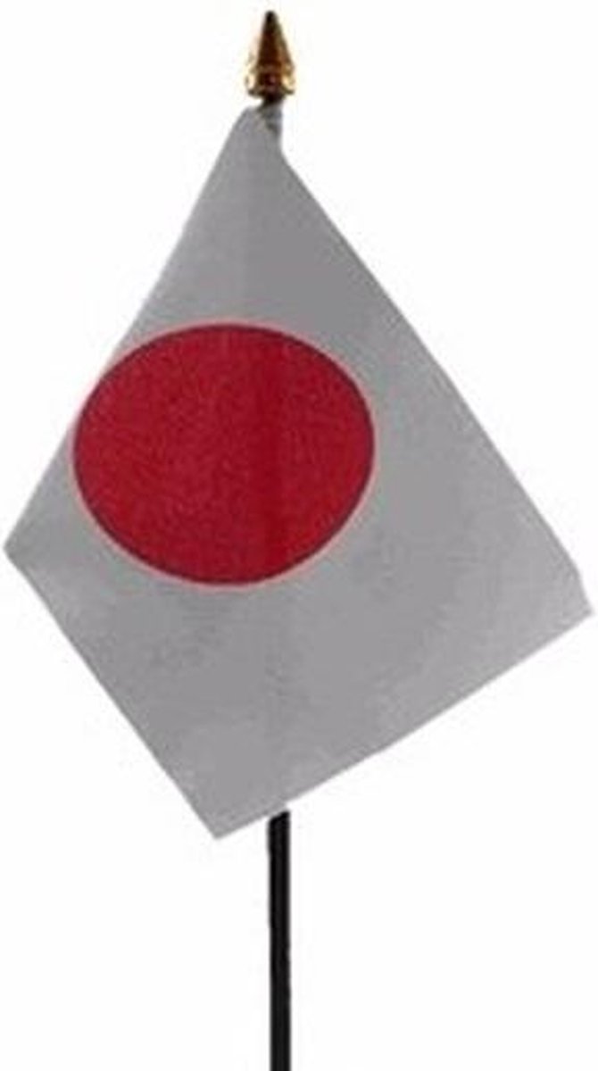 Japan mini vlaggetje op stok 10 x 15 cm | bol