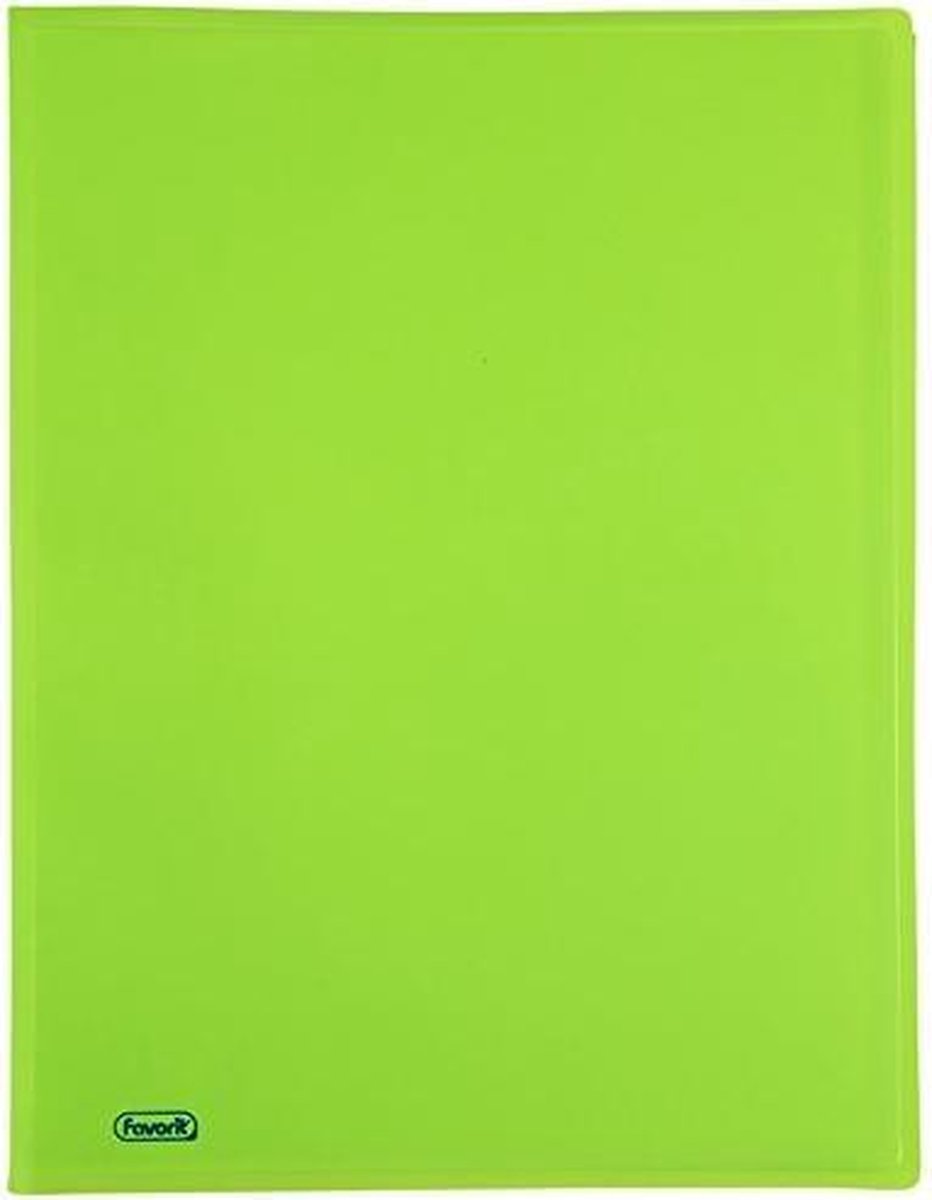 Favorit Neon A4 Polypropyleen (PP) Groen