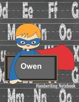 Handwriting Notebook Owen