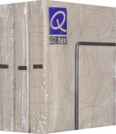 Servetten - Papier - Set van zes pakjes - 6 x 20 stuks- Cirkels Ecru - 33cm x 33cm