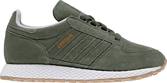 adidas Forest Grove Sneakers - - Unisex donker groen/wit | bol.com