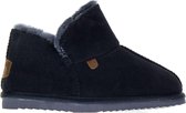 Warmbat Willow Suede Dames Sloffen - Donker Marineblauw