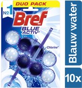 Bref Toiletblok Blue Activ Hygiene - Voordeelverpakking - 20 stuks