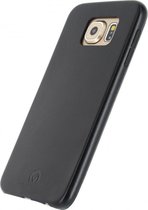Samsung Galaxy S6 Hoesje - Mobilize - Slim Leather Serie - Kunstlederen Backcover - Zwart - Hoesje Geschikt Voor Samsung Galaxy S6