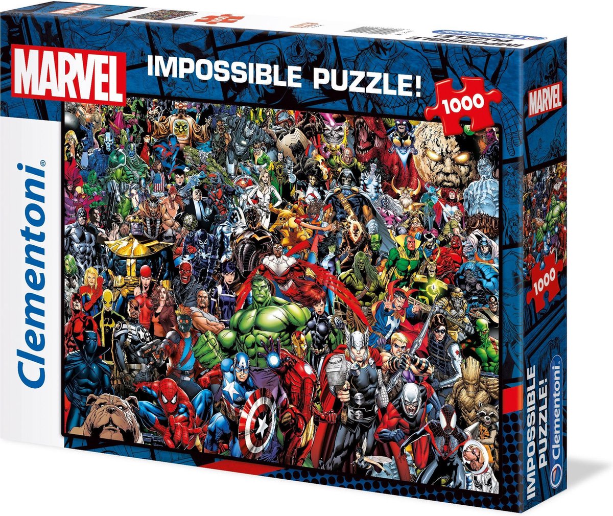 Clementoni Impossible legpuzzel Marvel - 1000 stukjes
