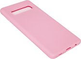 Roze siliconen hoesje Geschikt voor Samsung Galaxy S10e