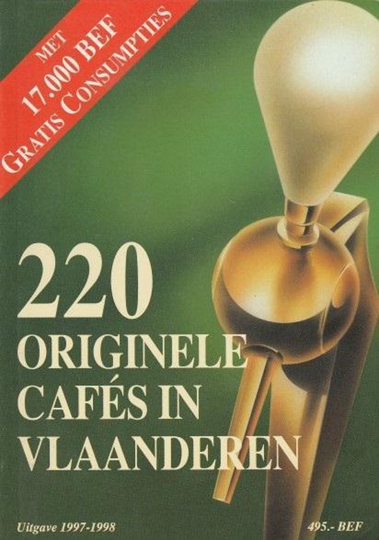 220 ORIGINELE CAFES IN VLAANDEREN - cover