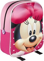 Disney - Minnie Mouse - Rugzak Meisje 3d - Roze - 31x25x10cm