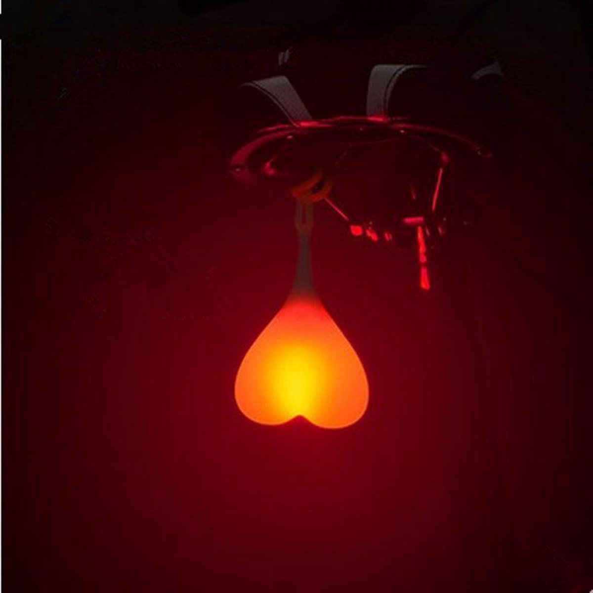 Lampe LED testicules Lampe pour vélo avec 3 modes d'éclairage