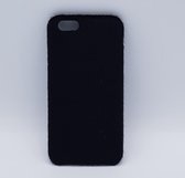 zacht pluizig - zwarte back case Geschikt voor iPhone 6