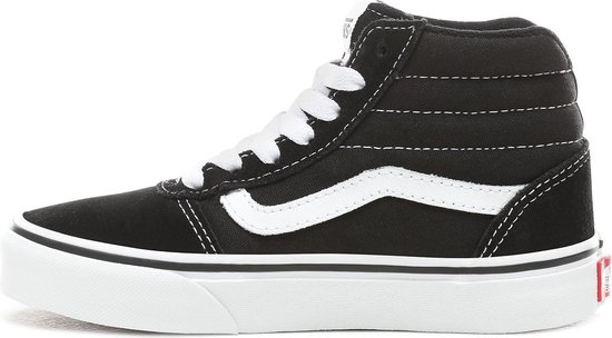 Vans Ward Hi Sneakers - (Suede/Canvas) Black/White - Maat 34 - Vans