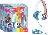 K3 koptelefoon - regenboog - met kabel