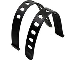 Yepp Mini/Maxi voetenbandjes - Zwart