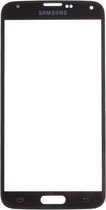 Glas/scherm/display geschikt voor Samsung Galaxy S5 zwart reparatie onderdeel