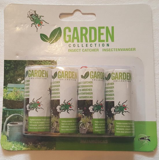 Garden Collection Vliegenvanger - Milieuvriendelijk - 2 x 4 rollen |  Insectenvanger |... | bol
