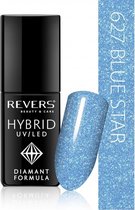 REVERS® Hybrid Nail Polish UV/LED 6ml. #627 Blue Star