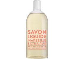 Savon de Marseille vloeibare handzeep Extra Pur Pamplemousse 1 liter navulling