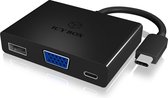 ICY BOX IB-DK4032-CPD USB 3.0,VGA interfacekaart/-adapter