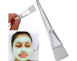 Maskerkwast - Mooi masker = mooie huid - Transparante kwast - make up - zachte concealer kwast -…