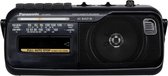 Panasonic RX-M40DE Radio cassette player FM Tape Recording mode Black