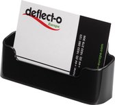 Porte-cartes de visite Deflecto 1 compartiment de rangement, noir