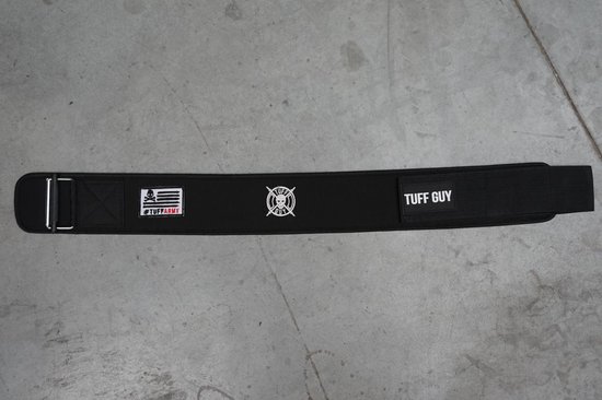 Tuff Guy - Black Nylon PRO Lifting Belt - Gewichthef Riem - Geschikt voor Functional Fitness, Olympisch Gewichtheffen en CrossFit - XS