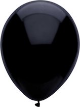 Zwarte Ballonnen 30cm | 10 stuks