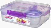 Sistema To Go Bento Lunch lunchbox paars