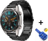 AA Commerce Schakel bandje - Geschikt Voor Huawei Watch GT Active - Zwart