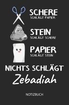 Nichts schl gt - Zebadiah - Notizbuch