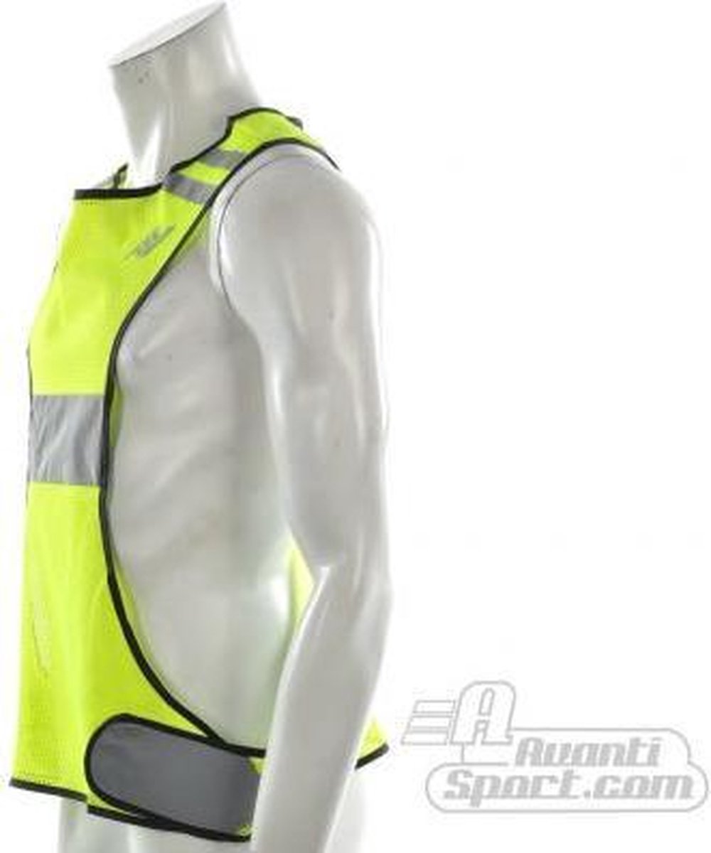 Rucanor Veiligheids Vest X-Shape - Geel Maat S. | bol.com