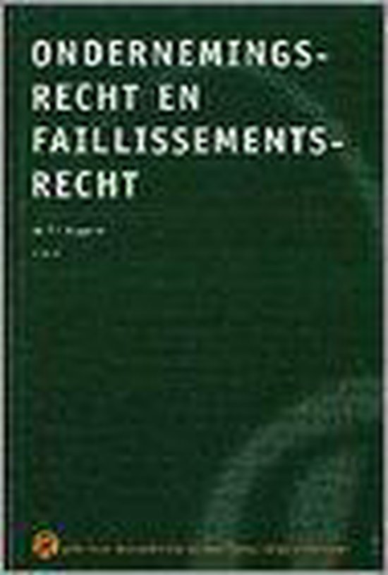 Ondernemings-& faillissementsrecht voor economische & bedrij ... - cover