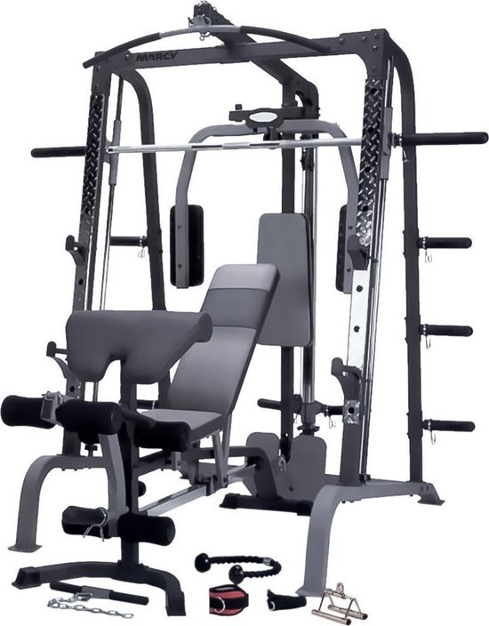 Aantrekkingskracht afgunst hurken Marcy - Home Gym - Smith Machine - Fitness Krachtstation - SM4000 | bol.com