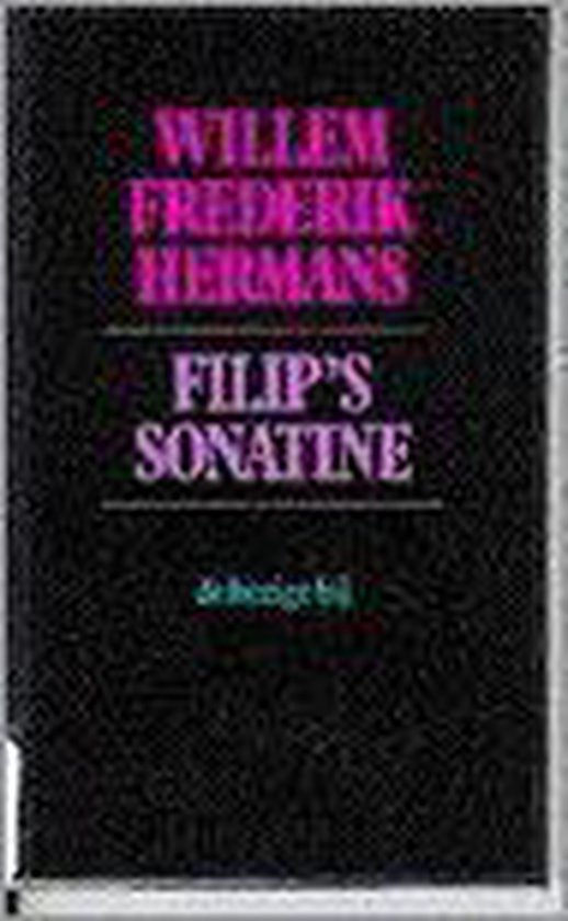 Cover van het boek 'Filip's sonatine' van Willem Frederik Hermans