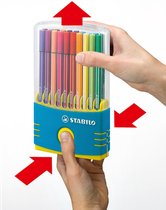 Stylo STABILO 68 colorparade turquoise