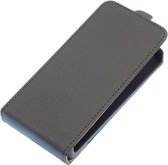 BestCases.nl Zwart Effen Flip case smartphone telefoonhoesje voor Huawei Ascend G510