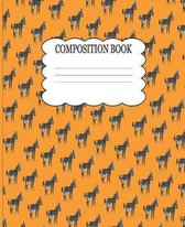 Zebra Composition Book