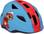 Helm Puky wit/rood