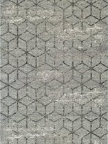 Vintage Tapijt Geo - Escher Dim Grey - 280x380 Grijs Vloerkleed