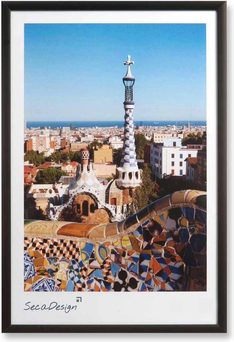 SecaDesign Lumi Fotolijst 20x30 cm - Zwart - Aluminium