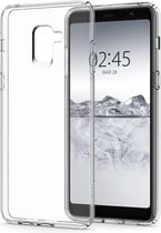 Spigen Liquid Crystal Samsung Galaxy A8 Plus (2018) Hoesje - Transparant