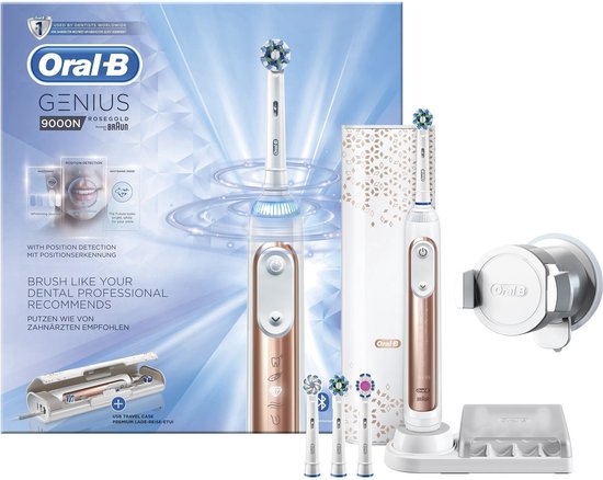 Oral-B Genius 9000N - Elektrische tandenborstel - Rosegold