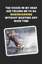 The Voices In My Head Are Telling Me To Wakeboarding Without Wasting Any More Time