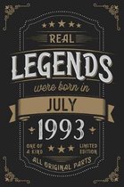 Real Legends were born in July 1993